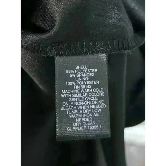 Liz Claiborne Geometric Print Midi Dress Multicolor Plus Size 18 Half Sleeve EUC - Picture 10 of 10